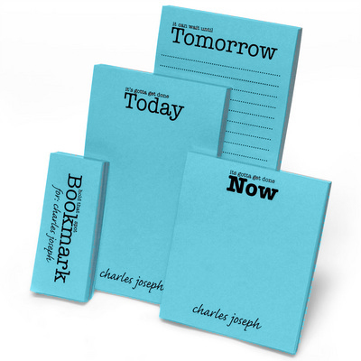 Now and Later Notepad Collection
